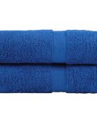 vidaXL Prémiové mycí utěrky SOLUND 2 ks modré 30x30 cm 600 g/m²