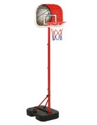 vidaXL Přenosný basketbalový set nastavitelný 1385–166 cm