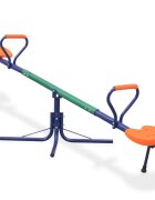 vidaXL Převažovací houpačka s rotací 360 stupňů oranžová