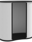 vidaXL Prezentační pult skládací 90 x 48 x 93 cm kompozitní dřevo