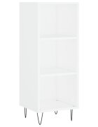 vidaXL Příborník bílý 345 x 325 x 90 cm kompozitní dřevo