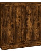 vidaXL Příborník kouřový dub 80 x 34 x 75 cm kompozitní dřevo