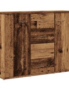 vidaXL Příborník old wood 88 x 30 x 64 cm kompozitní dřevo