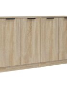 vidaXL Příborníky 2 ks dub sonoma 60 x 30 x 70 cm kompozitní dřevo