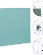 vidaXL Přístupový panel s hliníkovým rámem a sádrokartonem 600x600 mm
