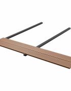 vidaXL Prkno na terasu 24 ks Teak WPC