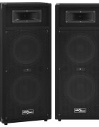 vidaXL Profesionální pasivní hi-fi reproduktory 2 ks 1000 W černé