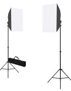 vidaXL Profesionální studiová světla 2 ks 40 x 60 cm ocel černá