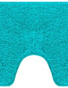 vidaXL Protiskluzová koupelnová podložka s výřezem na toaletu PP