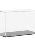 vidaXL Průhledná reklamní krabice 31 x 17 x 19 cm akrylová