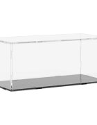 vidaXL Průhledná reklamní krabice 34 x 16 x 14 cm akrylová