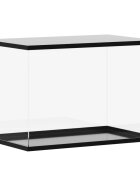vidaXL Průhledná reklamní krabice 56 x 36 x 37 cm akrylová