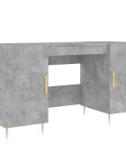 vidaXL Psací stůl betonově šedý 140 x 50 x 75 cm kompozitní dřevo
