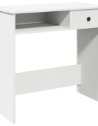 vidaXL Psací stůl bílý 80 x 40 x 75 cm dřevotříska