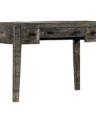 vidaXL Psací stůl černý 110 x 50 x 75 cm masivní mangovníkové dřevo
