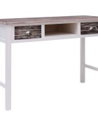 vidaXL Psací stůl hnědý 110 x 45 x 76 cm dřevo