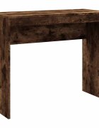 vidaXL Psací stůl kouřový dub 90 x 40 x 72 cm kompozitní dřevo