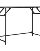vidaXL Psací stůl šedý sonoma 100 x 45 x 76 cm kompozitní dřevo a ocel