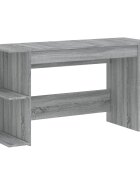 vidaXL Psací stůl šedý sonoma 140 x 50 x 75 cm kompozitní dřevo