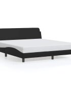 vidaXL Rám postele Dover černý 180x200 cm umělá kůže