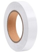 vidaXL Reflexní páska bílá 25 cm x 20 m PVC