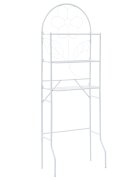 vidaXL Regál do koupelny bílý 60 x 33 x 174 cm