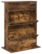 vidaXL Regál na časopisy Kouřový dub 70 x 41 x 96 cm Kompozitní dřevo