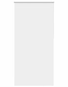 vidaXL Roleta zatemňovací bílá 115x230cm šířka látky 1107cm polyester