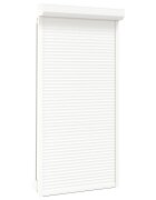 vidaXL Roletové žaluzie Bílý 110 x 220 cm Hliník a polyuretan