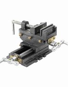 vidaXL Ručně ovládaný strojní svěrák pod vrtačku křížový 70 mm