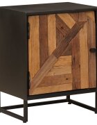 vidaXL Ručně vyrobená noční skříňka Přírodní 40 x 30 x 50 cm