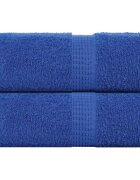 vidaXL Ručníky FROGN 2 ks modré 30x30 cm 360 g/m²