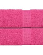 vidaXL Ručníky FROGN 2 ks růžové 30x30 cm 360 g/m²
