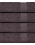 vidaXL Ručníky FROGN 4 ks antracitové 50x100 cm 360 g/m²