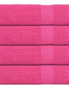 vidaXL Ručníky FROGN 4 ks růžové 100x150 cm 360 g/m²