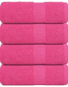 vidaXL Ručníky FROGN 4 ks růžové 30x30 cm 360 g/m²