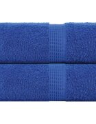vidaXL Ručníky pro hosty FROGN 2 ks modré 30x50 cm 360 g/m²