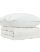 vidaXL Sada přikrývek s 90% husím peřím FULDA 2 ks 152 x 203 cm Bílá