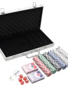 vidaXL Sada žetonů na poker 300 ks 115 g