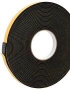 vidaXL Samolepicí pěnová páska 10 ks Černá 15mm x 10m Pěna CR