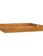 vidaXL Servírovací podnos 70 x 70 cm masivní teakové dřevo