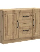 vidaXL Servírovací skříň Dub artisan 89 x 345 x 57 cm
