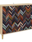 vidaXL Servírovací skříň OMMEN Sonoma 102 x 33 x 75 cm