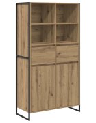 vidaXL Servírovací skříň Umělecký dub 81 x 36 x 150.5 cm