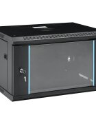 vidaXL Síťové rozvodné skříně Black 600 x 450 x 375 mm Ocel