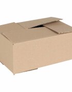 vidaXL Skládací box 50 ks Přírodní 25 x 175 x 10 cm Lepenka