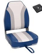 vidaXL skládací lodní židle s vysokým opěradlem