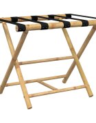 vidaXL Skládací stojan na zavazadla 62 x 42 x 505 cm bambus