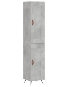 vidaXL Skříň highboard betonově šedá 345x34x180 cm kompozitní dřevo
