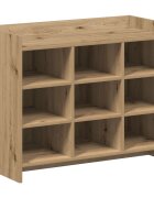 vidaXL Skříň na obuv 85 x 395 x 70 cm Kompozitní dřevo Dub artisan
